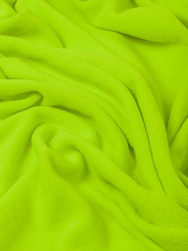 Флис 2-сторонний 190 г/м², 150 см / 10 метров, N-TBY-0059-229, цв.F229 неон желтый