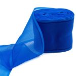 Лента для бантов (капрон) _8 см, 25 м (василек) С3501