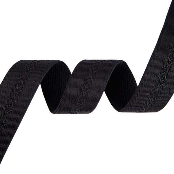 Резинка бельевая (стандартная) 12.0 мм / 25 метров, 039 черный, Blitz LB-62