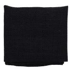 Ткань для рукоделия рогожка 100% лен 48х45см, черный