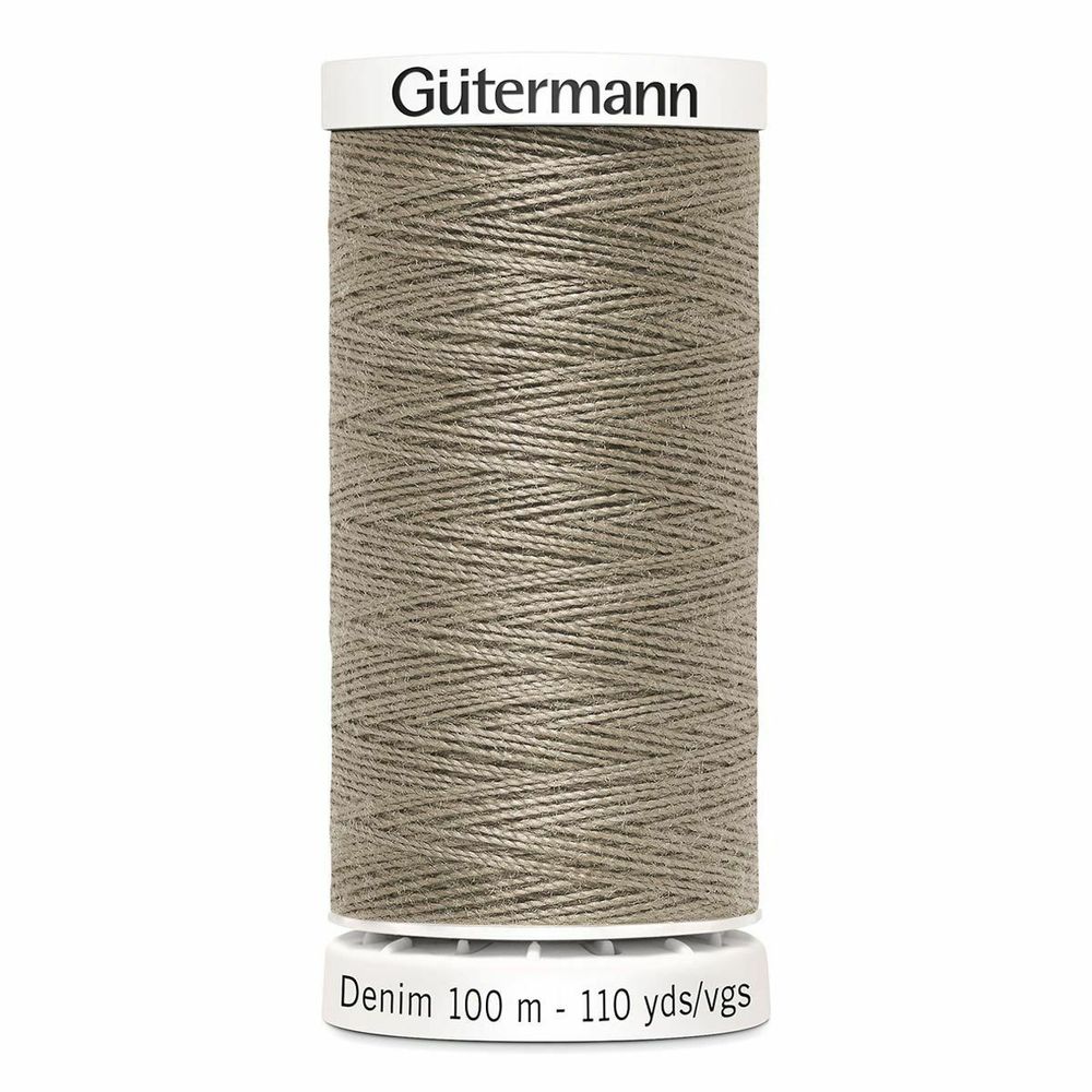 Нитки для джинсовых тканей Gutermann Denim 50, 100м, 2430, 5 катушек /TOS/