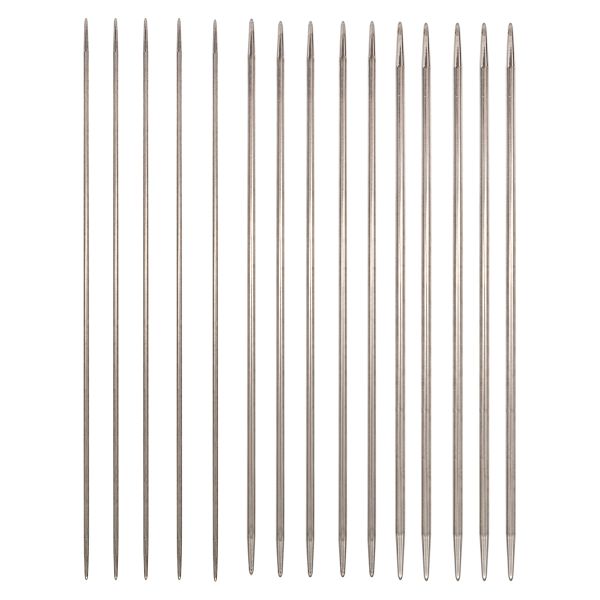 Набор носочных металлических спиц для вязания ⌀2,0 мм-3,5 мм, Hobby&Pro
