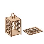 Заготовка из фанеры Фонарик, 6х6х8 см, 01, Mr.Carving КЛ-19