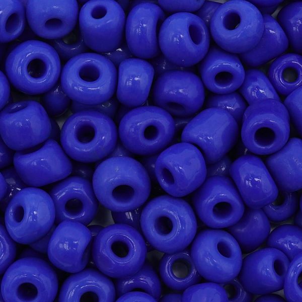 Бисер Astra&Craft 6/0 (4.1 мм), 150 г (10х15 г), цв. 48 синий/непрозрачны
