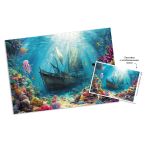 Пазл 1000 элементов, PZL-1000/76 Затонувший парусник, Фрея