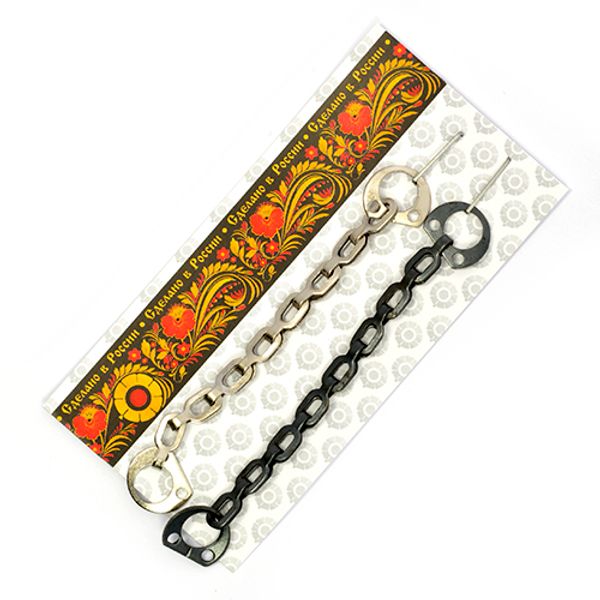 Набор вешалок цепочек в пакете ВОС С-330, цв. (1шт-оксид+ 1шт.никель) уп. 2 шт