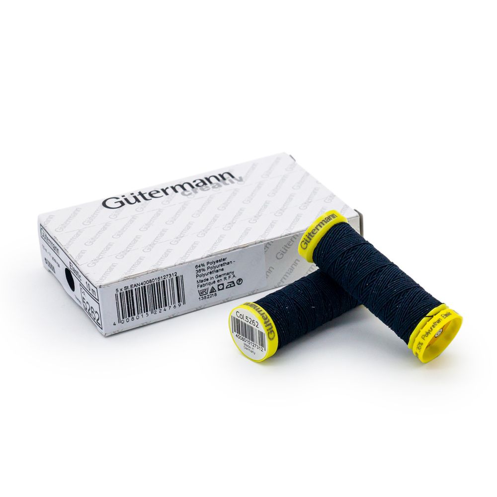 Нить-резинка Gutermann Elastic, 10м, 5262, 5кат