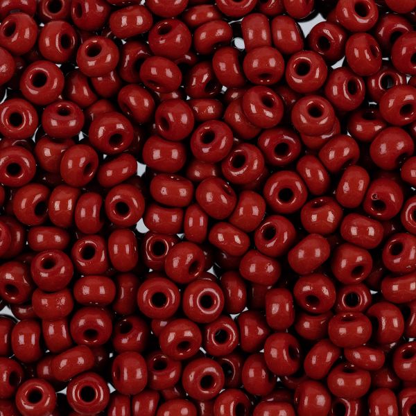 Бисер Preciosa 5/0 (4.5 мм), 50 г, 93300 бордовый, 311-19001