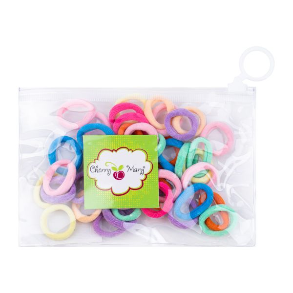 Набор резинок для волос 5х42 шт, №02 ассорти, Cherry Mary DC07075