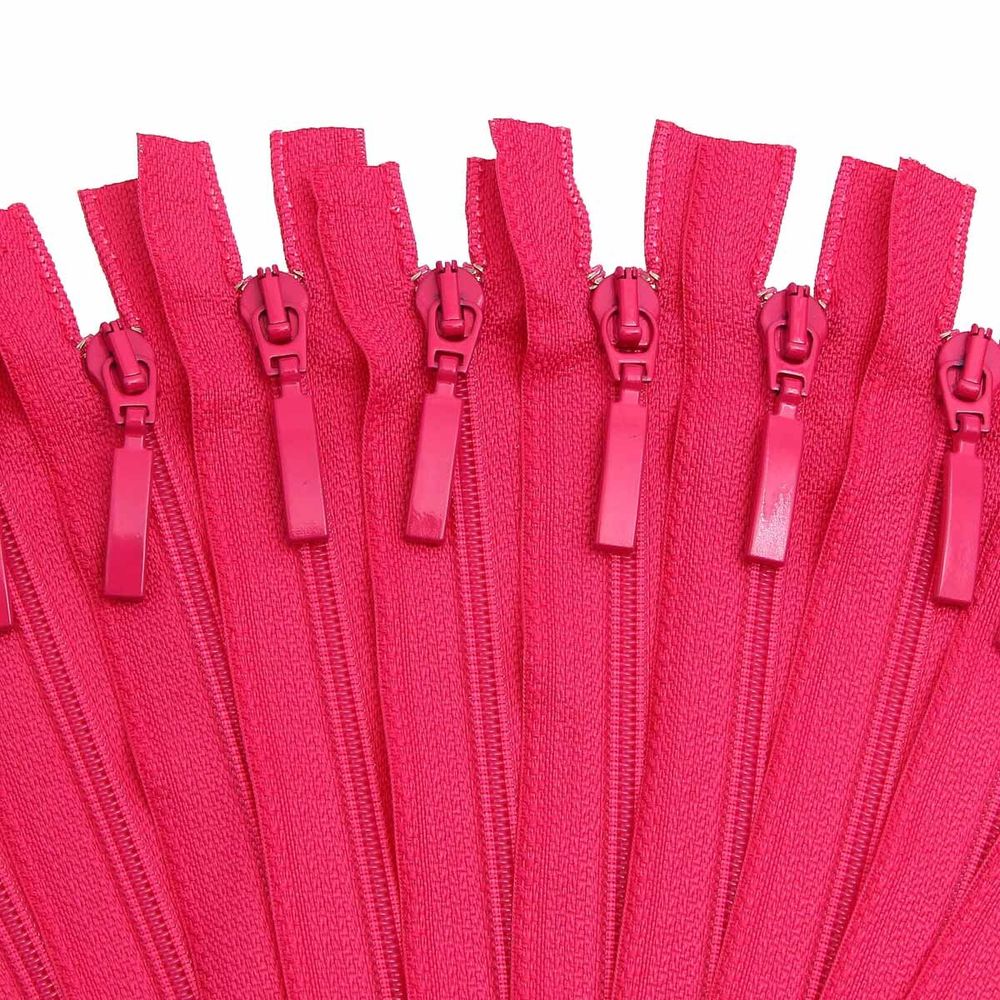 Молния спираль (витая) Arta Т5 (5 мм) 1 зам., н/раз., 18 см, цв. 383 малина, уп.10 шт