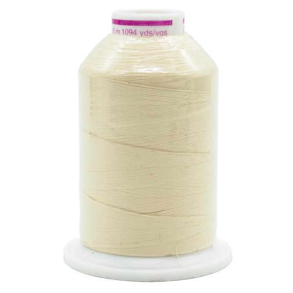 Нитка текстурированная Gutermann Bulky-Lock 80, 1000 м, 414 св.кремово-бежевый, 5 катушек