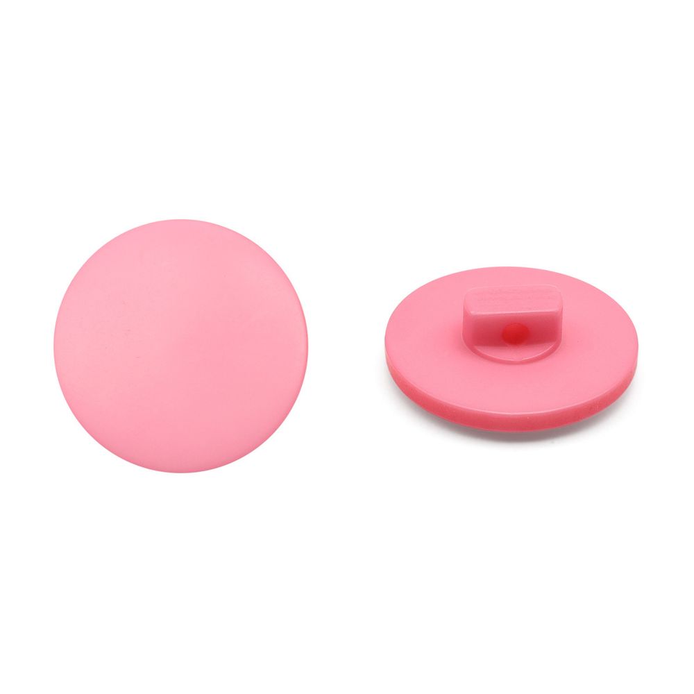 Пуговицы на ножке 32L (20мм), пластик (Pink (розовый)), NE68, 36 шт