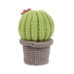 Набор для вязания игрушки Цветущий кактус 12 см, Miadolla AMG-0115