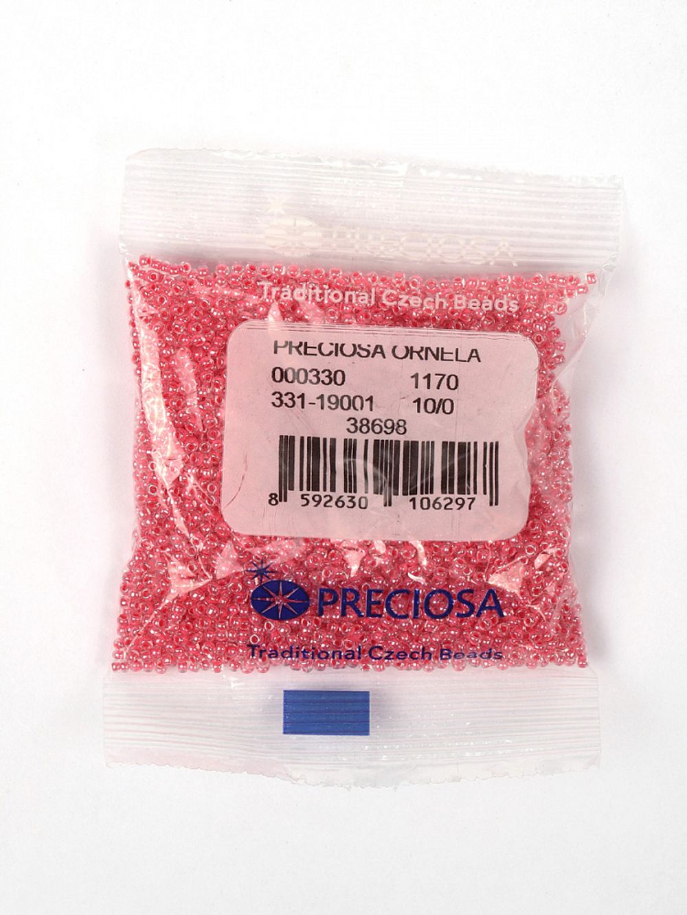 Бисер Preciosa 10/0 (2.3 мм), 50 г, CTC цв. 38698/331-19001