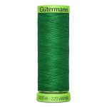 Нитки для тонких тканей Gutermann Extra Fine 150, 200м, 396 ярко-зеленый, 5 катушек