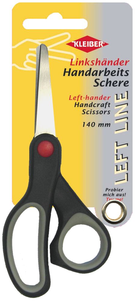 Ножницы Kleiber Left line многофунциональные для левшей 14см, черный 921-56