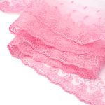 Кружево капроновое широкое 127 мм / 13.71 м, 0574-5002, цв.А549 розовый