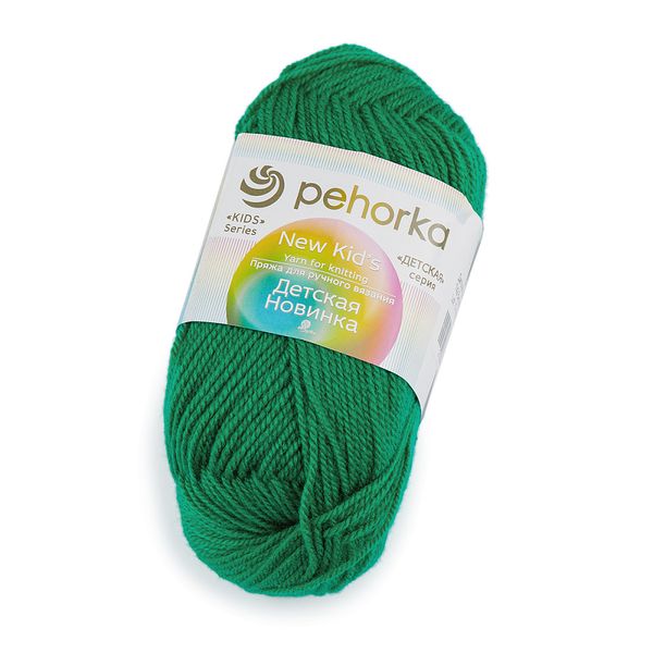 Пряжа Пехорка Детская новинка / уп.10 мот. по 50 г, 200 м, 742 бильярд