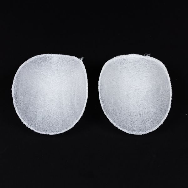 Плечевые накладки (подплечники) реглан 180х185х20 мм, 10 пар, белые, Р(ОР)-20