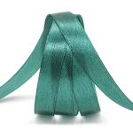Лента атласная 1-сторонняя 12.0 мм / 22.86±1 метров, 093 т. изумрудный, Globus