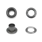 Люверсы металл ⌀_3.0 мм (внутр.), чер.никель, 100 шт, S090811, BIG