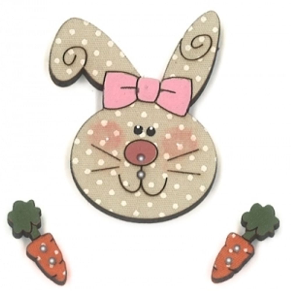 Украшения декоративные пуговицы Aurora, 1 шт, AU-B46053