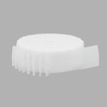 Лента (тесьма) шторная: сборка параллельная (1:2.5) 60 мм / 100 метров