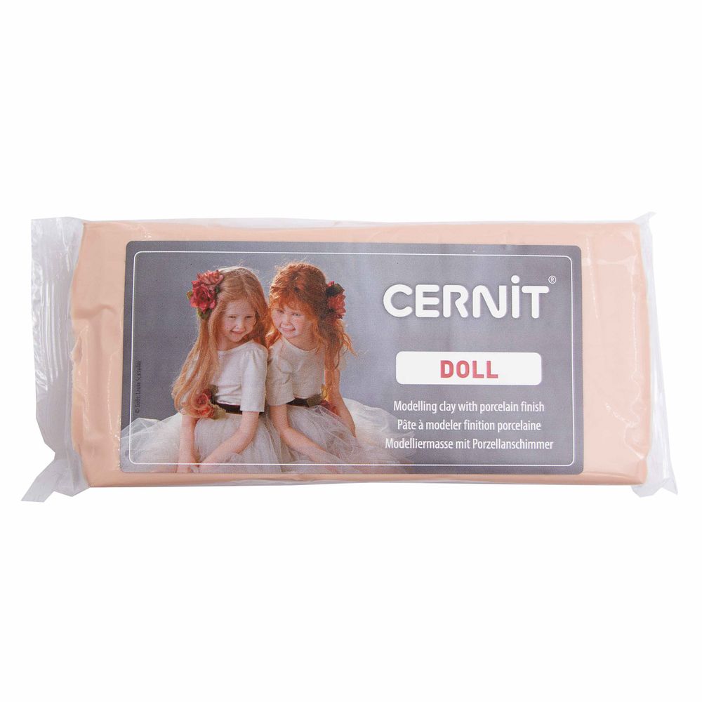 Полимерная глина Cernit Doll collection, 500 г, 855 цвет загара