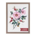 Рамка для картины (фото) пластик с оргстеклом 30х40 см, капучино, Gamma ПРК-20