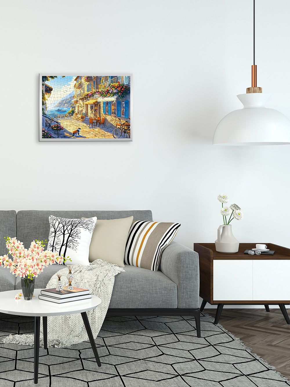 Пазл. Премиальная коллекция 1000 элементов, TOP-PZL-1000/01 Набережная, полдень, Фрея