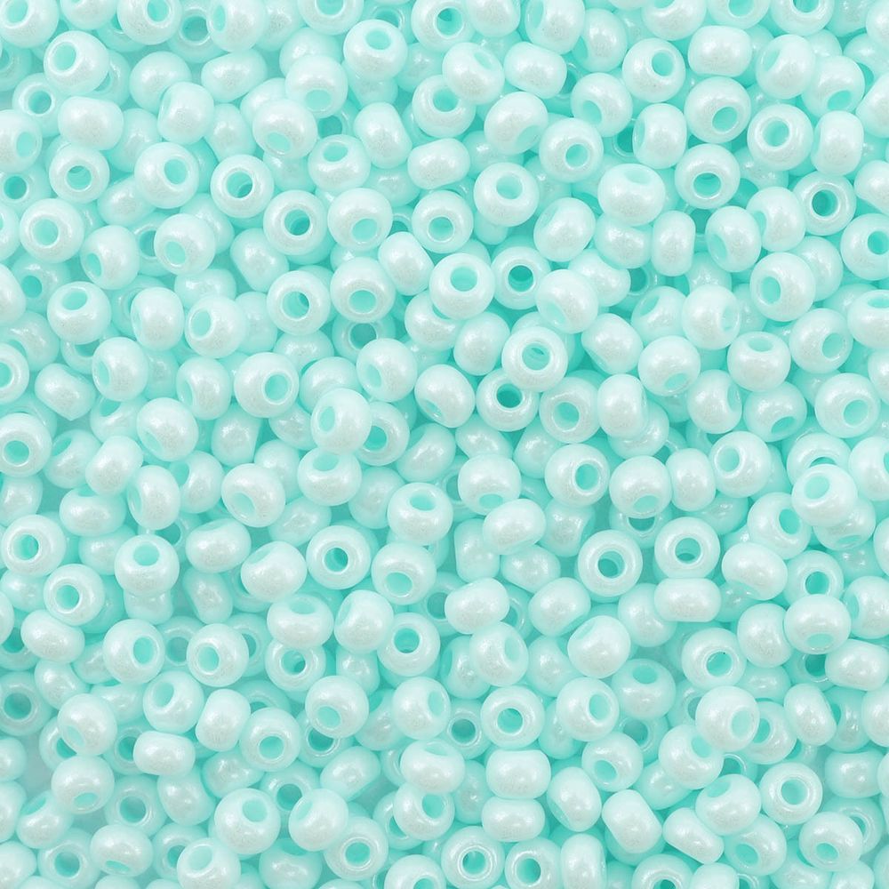 Бисер Preciosa жемчужный, круг.отв., 100 г (5х20 г), (16258)331-19001/10/0