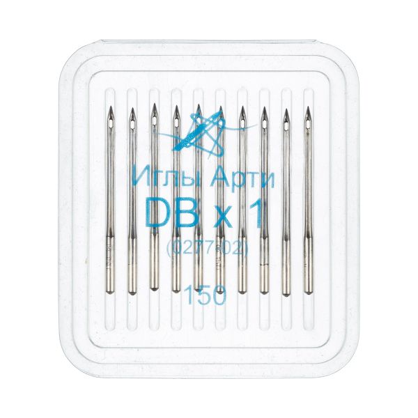 Иглы для промышленных швейных машин Арти 0277-02 (№90-200), 10 шт, №150