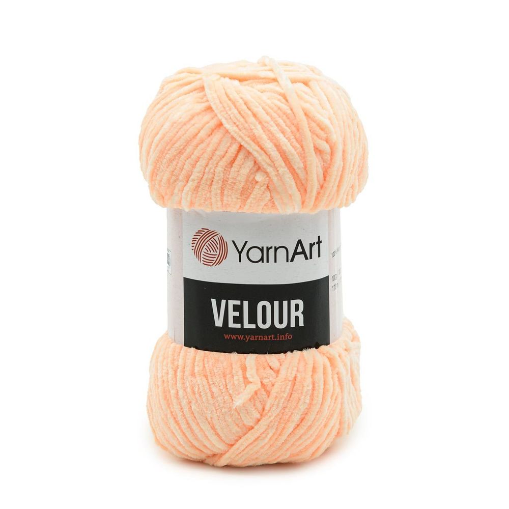 Пряжа YarnArt (ЯрнАрт) Velour / уп.5 мот. по 100 г, 170м, 863 персиковый