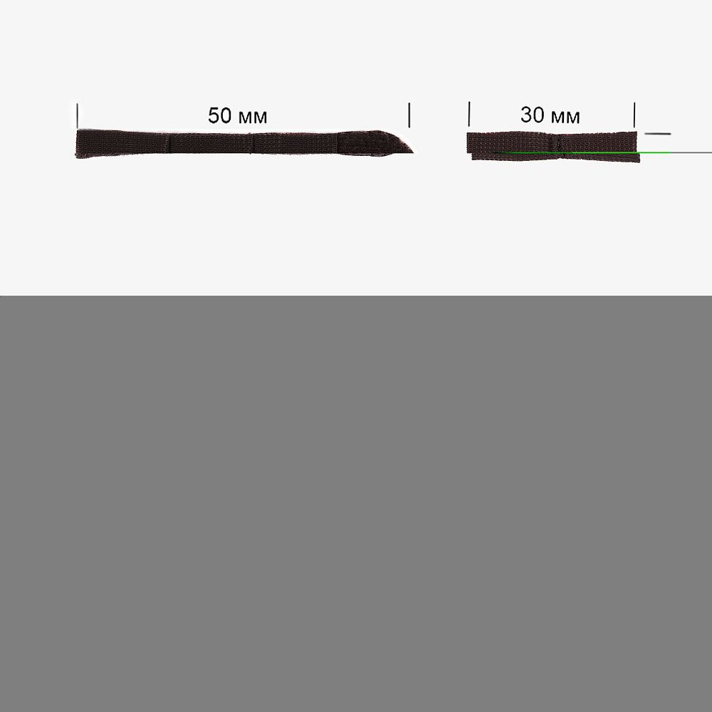 Застежки для бюстгальтера 3х2, 30 мм, 100 шт, F304 шоколадно-коричневый