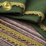 Кружево вязаное (тесьма) 10 мм / 10 метров, 5036.34 цв.34 т.желтый, 10 м, Kruzhevo