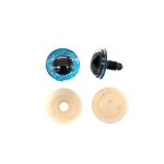 Глаза для кукол и игрушек голубые 20 мм, 2 шт