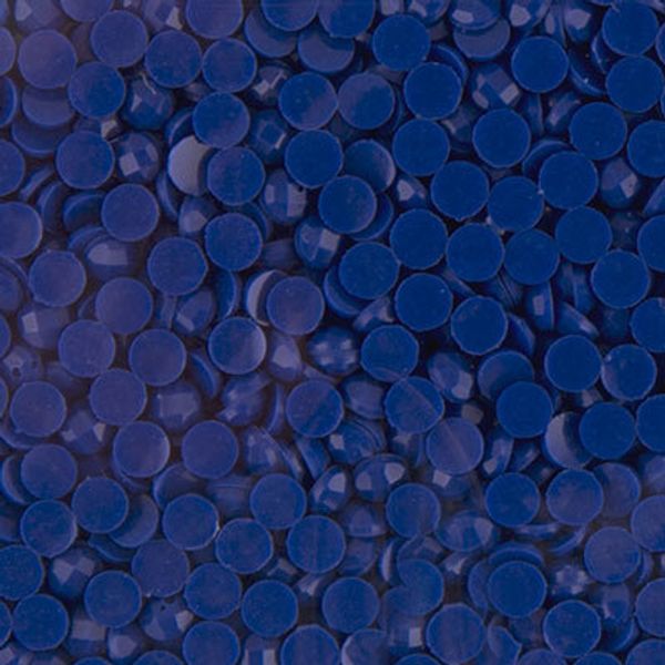 Стразы неклеевые акрил 2.5 мм, 100 г (10х10 г), /РП/, №0308 ультрамарин, Zlatka OZM