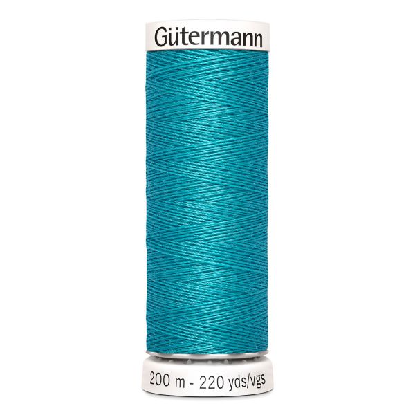 Нитки универсальные Gutermann Sew-all, 200м, 715 св.зеленое море, 5 катушек