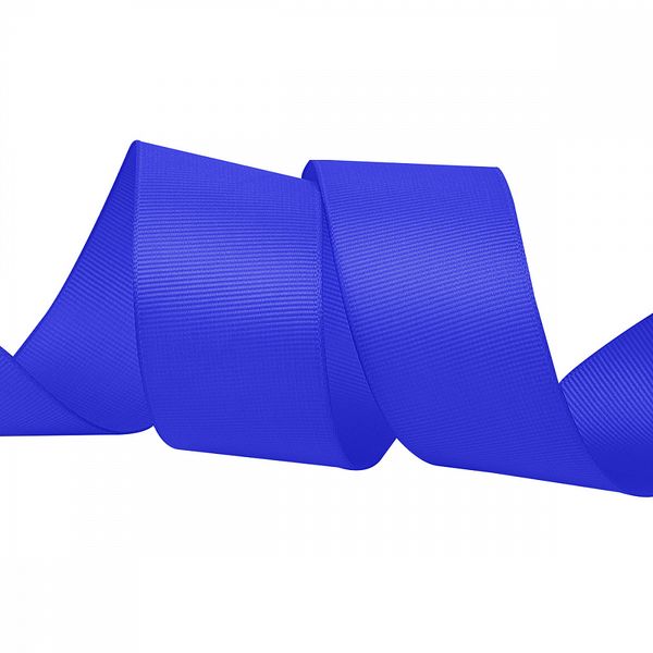 Лента репсовая (в рубчик) 38.0 мм / 22.8±1 метра, 329 василек, Magic4Hobby