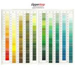 Молния трактор YKK Т3 (3 мм) 1 зам., разъем., 55 см, цв. 156 т.серый, уп.10 шт