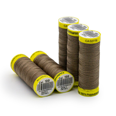 Нитки для трикотажа Gutermann Maraflex, 150м, 199 мускатный орех, 5 катушек