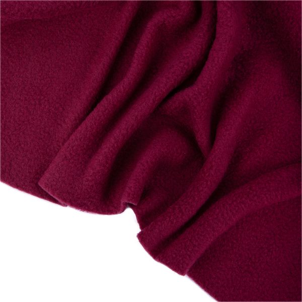 Флис 1-сторонний 230±10 г/м², 150 см / 10 метров, 124 т.бордовый, Gamma FG-001