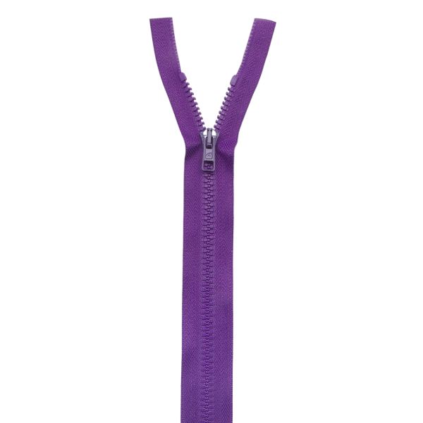 Молния трактор Arta Т6 (6 мм) 1 зам., разъем., 70 см, цв. 029 фиолетовый, 5 шт