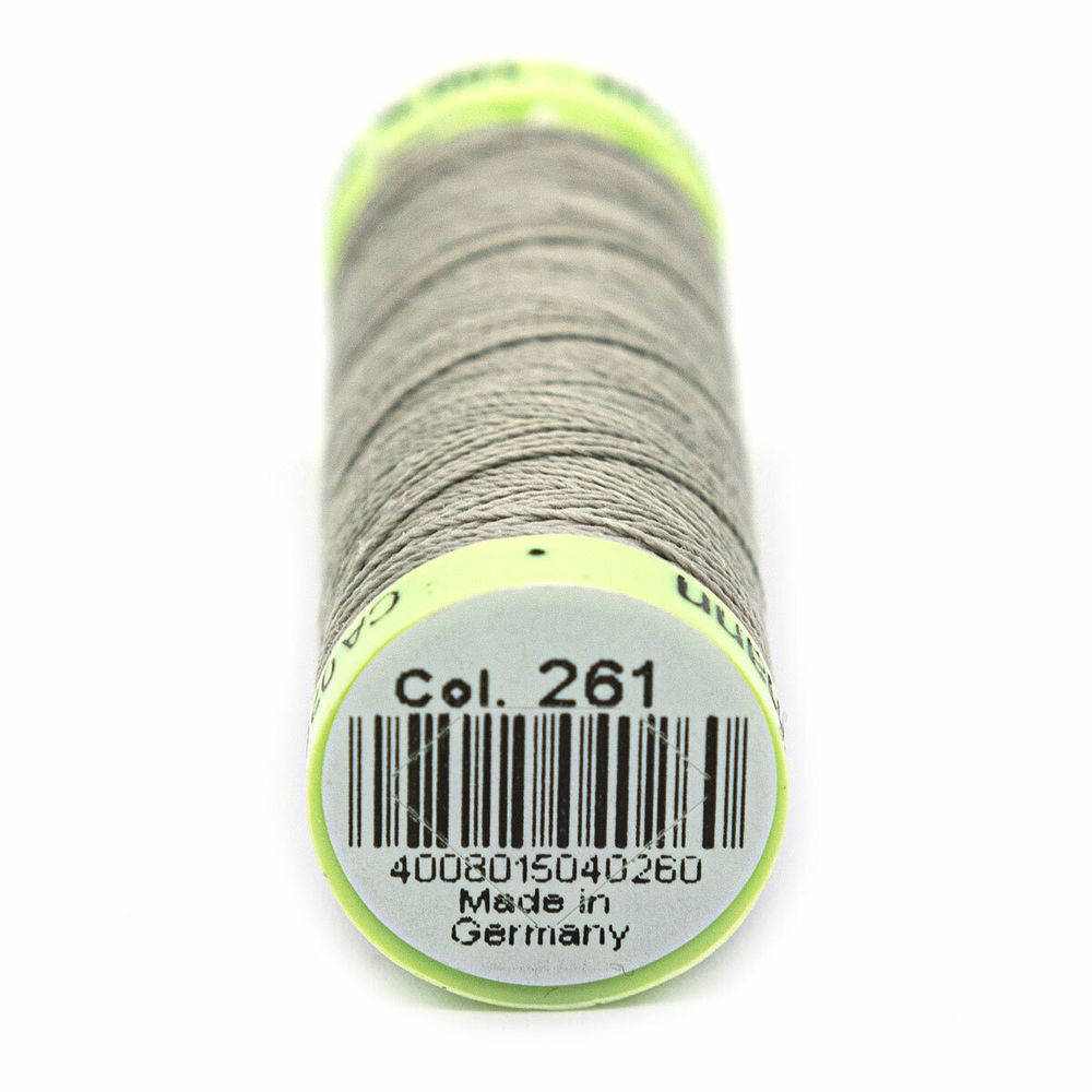 Нитки отделочные Gutermann Top Stitch, 30м, 261 галечно-серый, 5 катушек