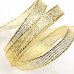 Лента металлизированная 10.0 мм / 22.85±1 метра, цв. золото, Magic4Hobby, упак. 5 шт