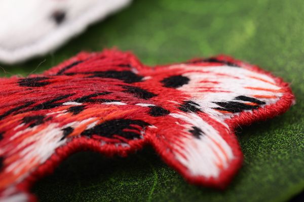 Набор для вышивания нитками Panna, Живая картина Броши. Карпы кои, 3.7x7.5 см