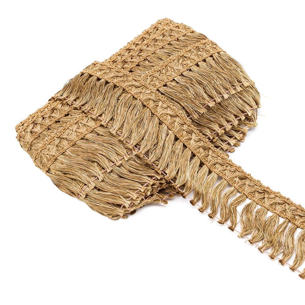 Бахрома отделочная 75.0 мм / 10 метров, с кистями, (253), 2035