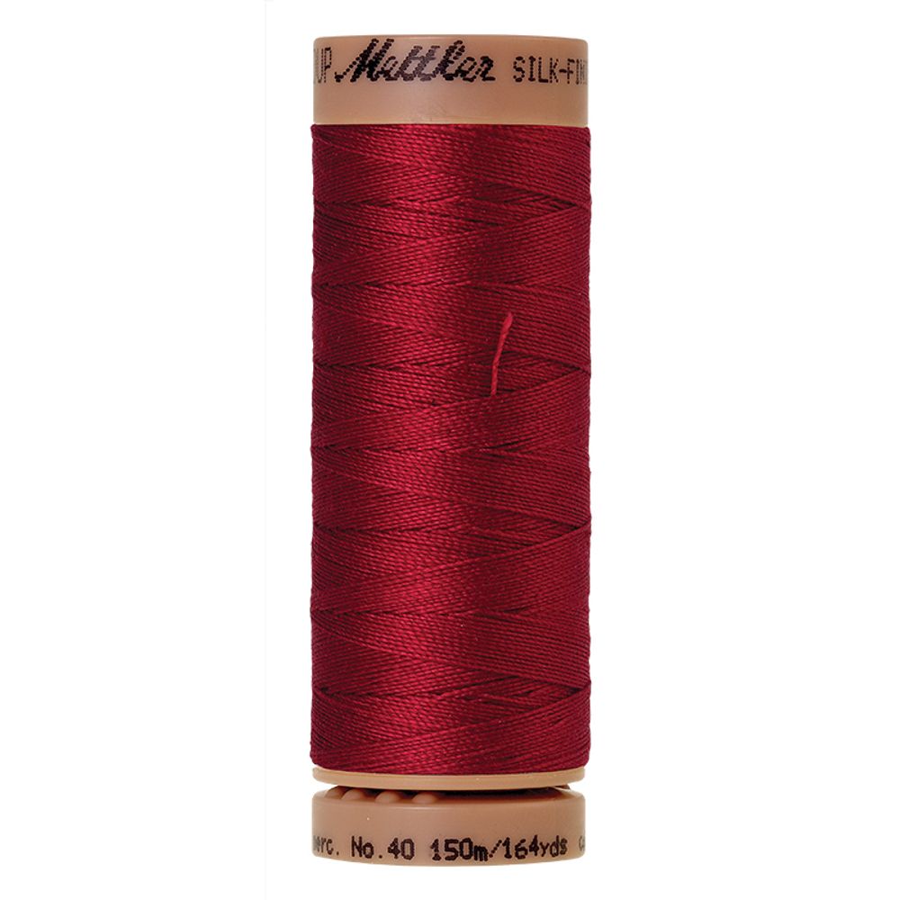 Нитки хлопковые отделочные Mettler Silk-Finish Cotton 40, 150 м, 0105, 5 катушек