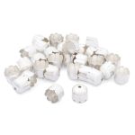 Шапочка декоративная FIN1242, 10х9мм, 30 шт/уп (серебро)