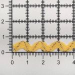 Тесьма вьюнчик с метанитью, 5 мм / 20 м (желтый), С3584